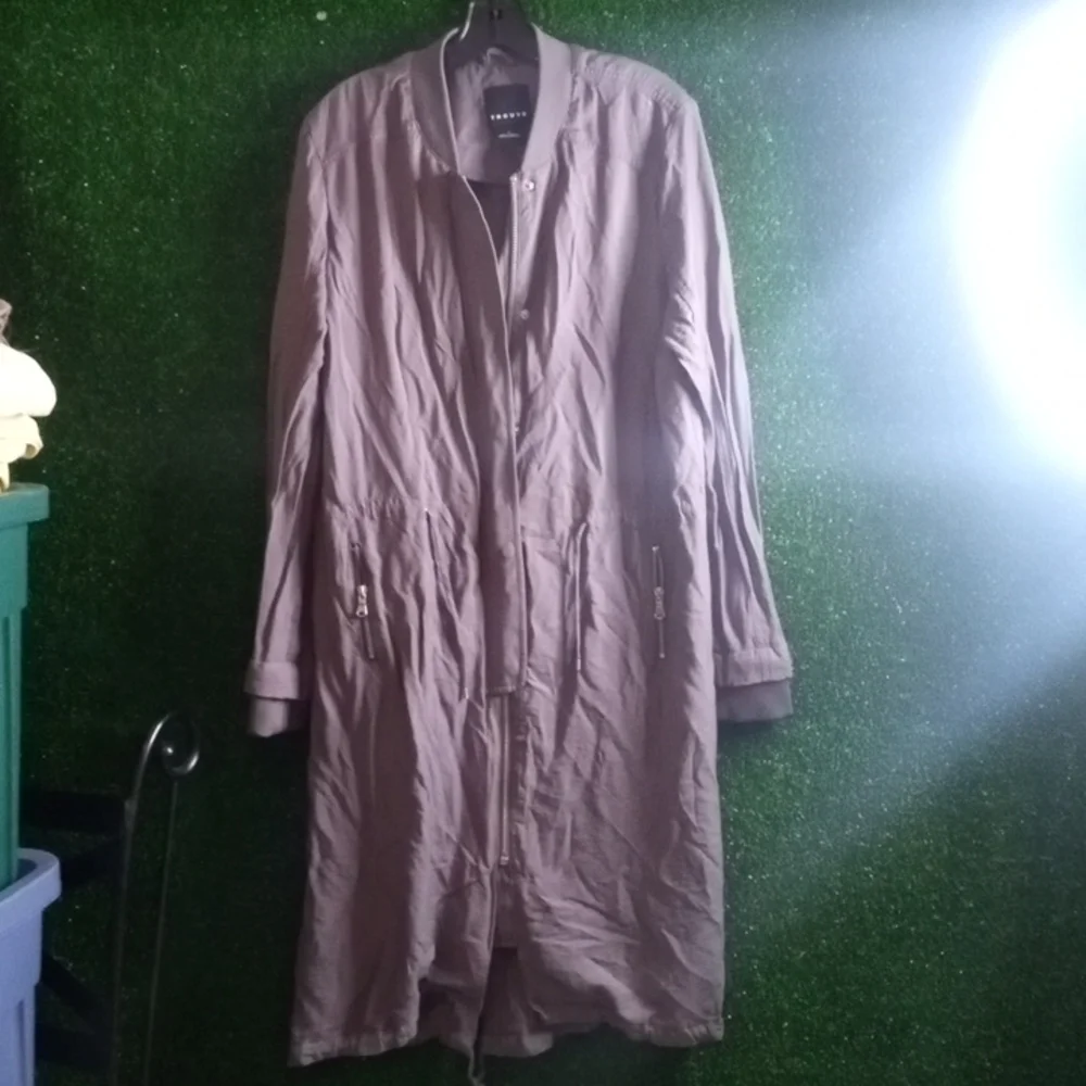 Trouve long utility jacket